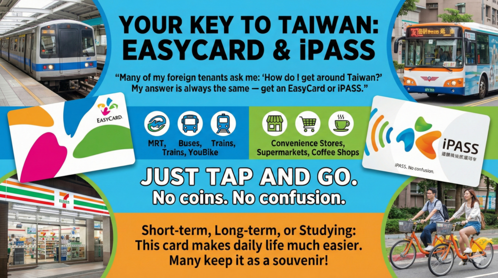 台灣電子票證指南｜悠遊卡 EasyCard、一卡通 iPASS 怎麼用？外國人必備交通卡（Taiwan Electronic IC Card Guide | How to Use EasyCard & iPASS? Essential Transit Cards for Foreigners）